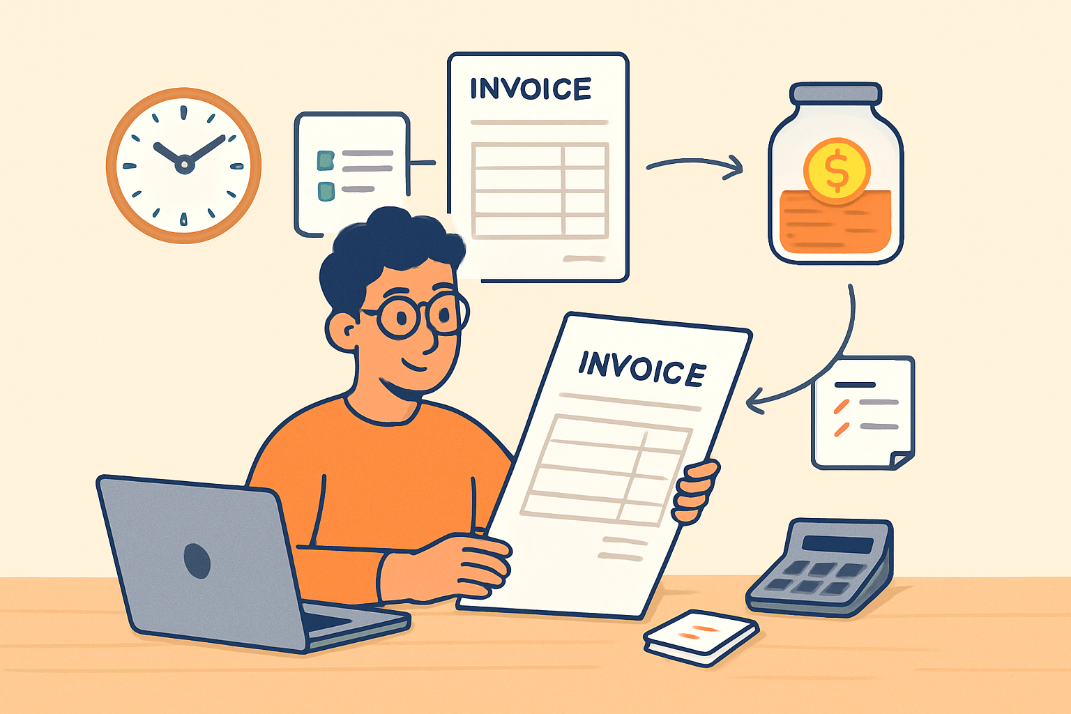 Hourly Invoice Template: Track Time and Bill Easily