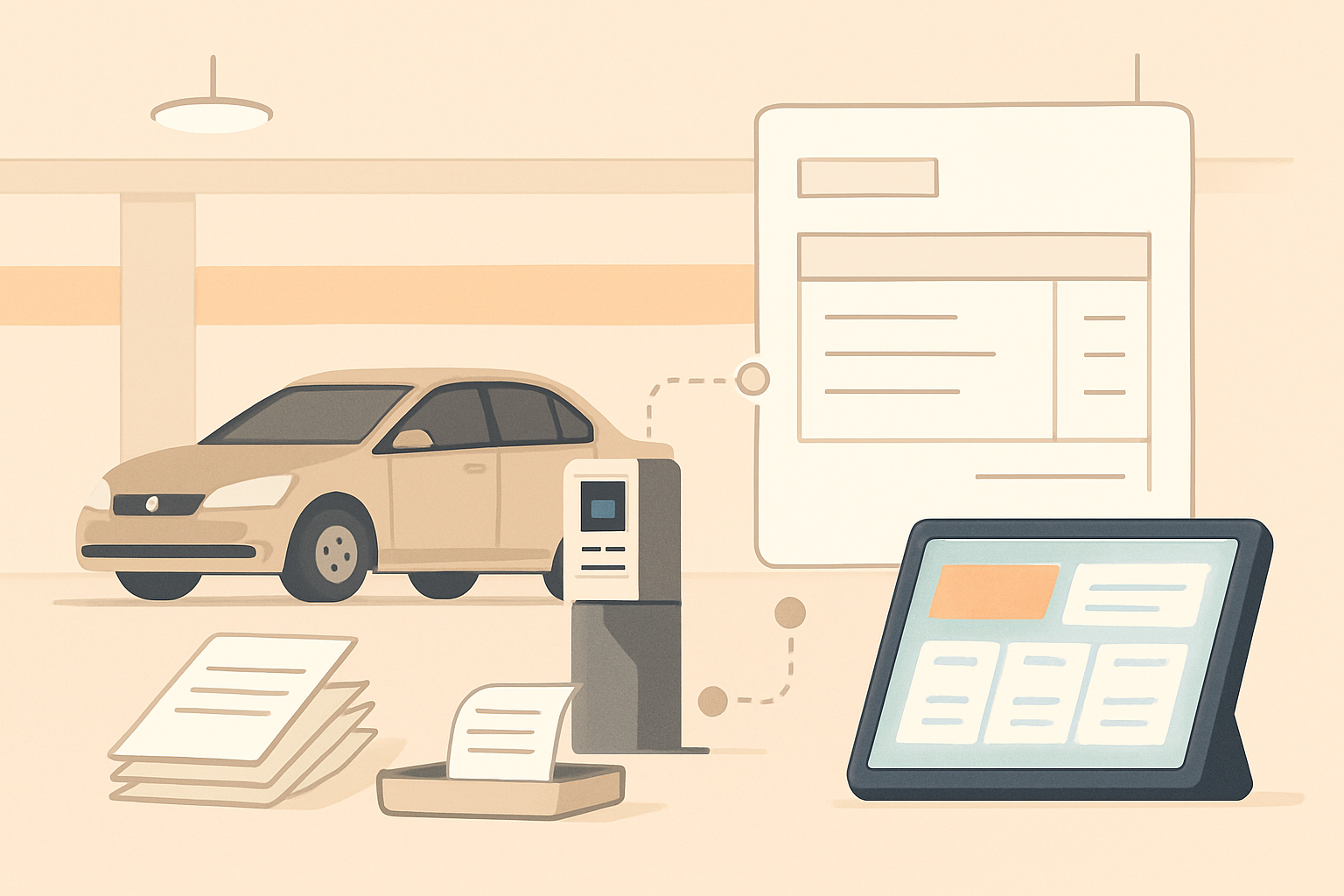 Qué son las facturas de parking y cómo funcionan