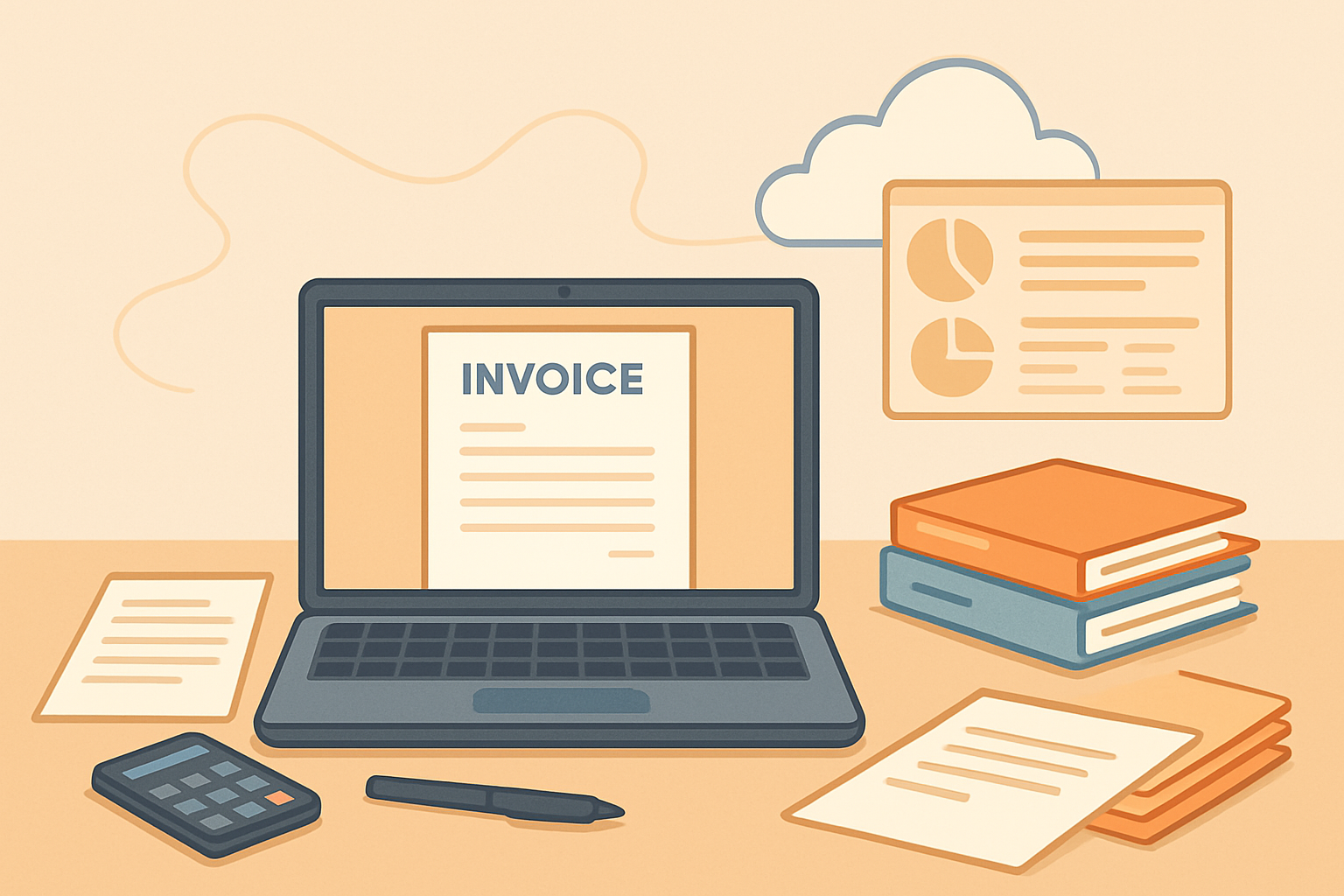 Plantilla de factura Word editable gratis