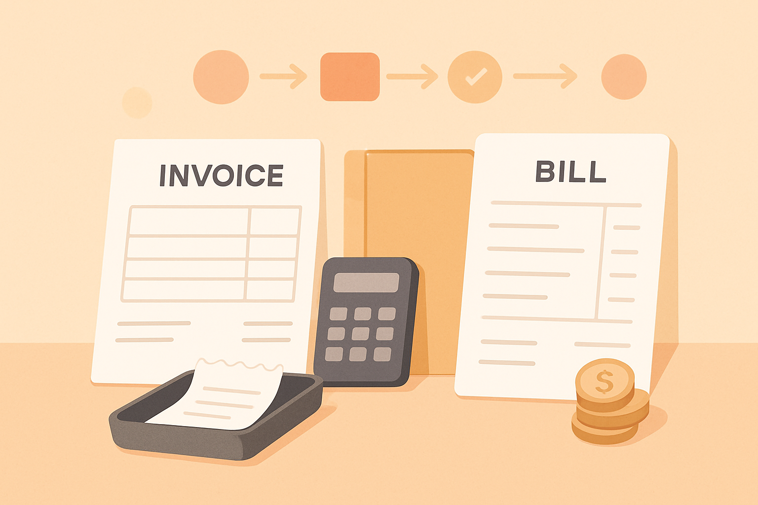 Factura vs cuenta: diferencias explicadas