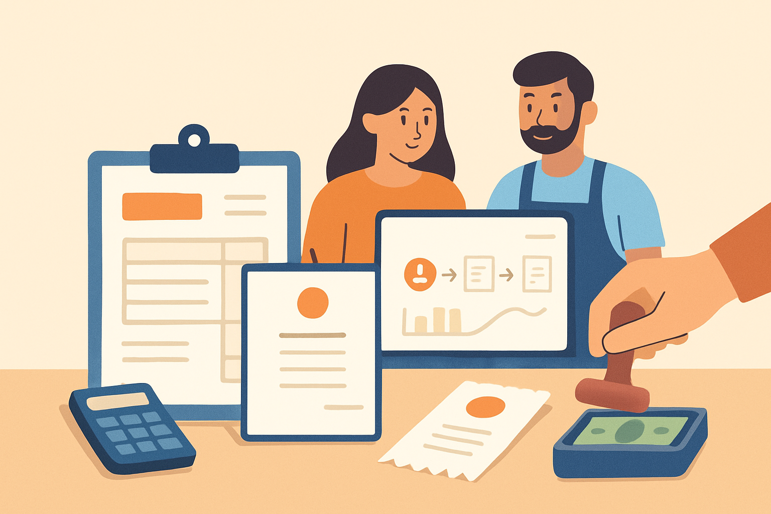 Factura vs recibo: cuándo usar cada uno