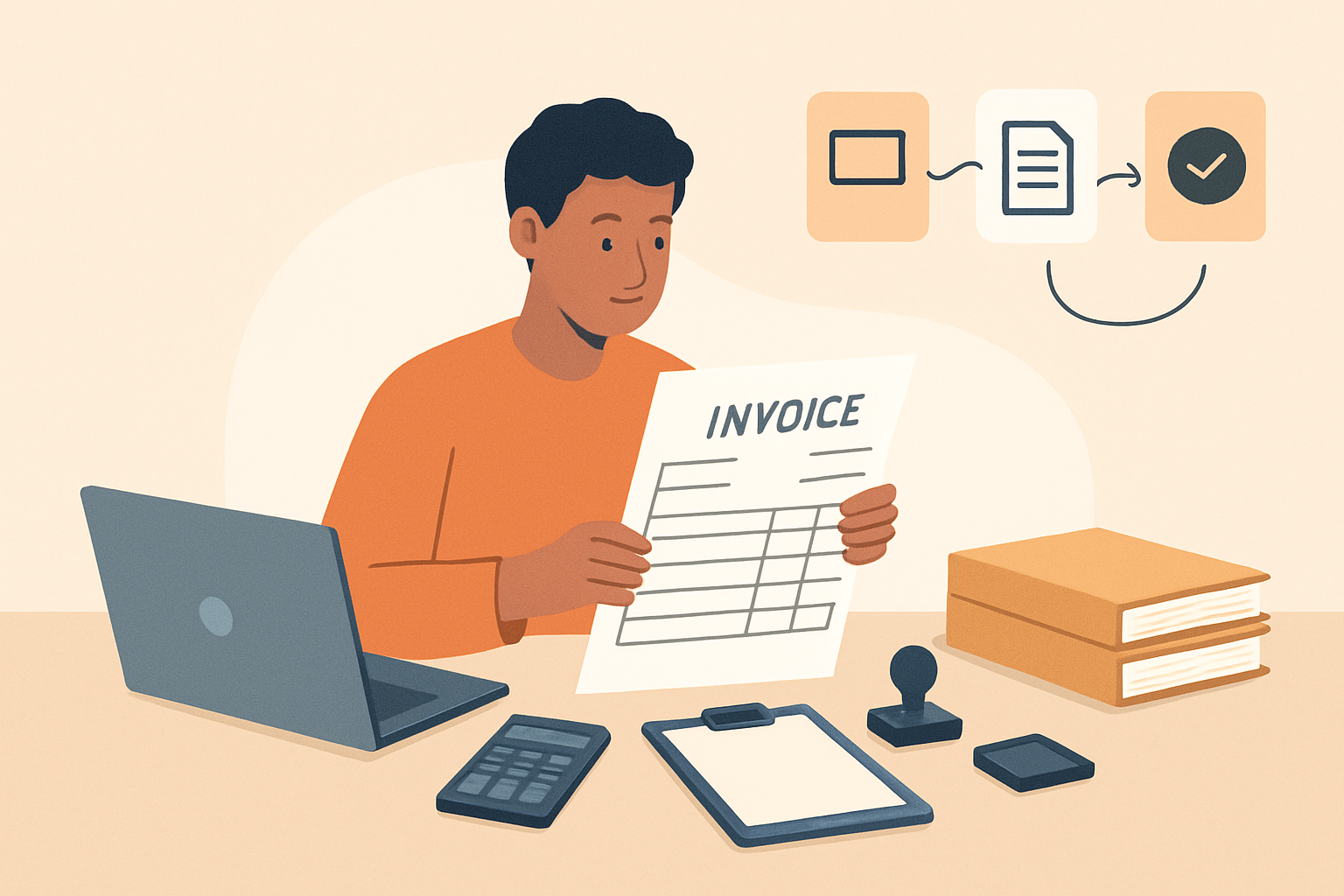 Plantilla de factura para contratistas