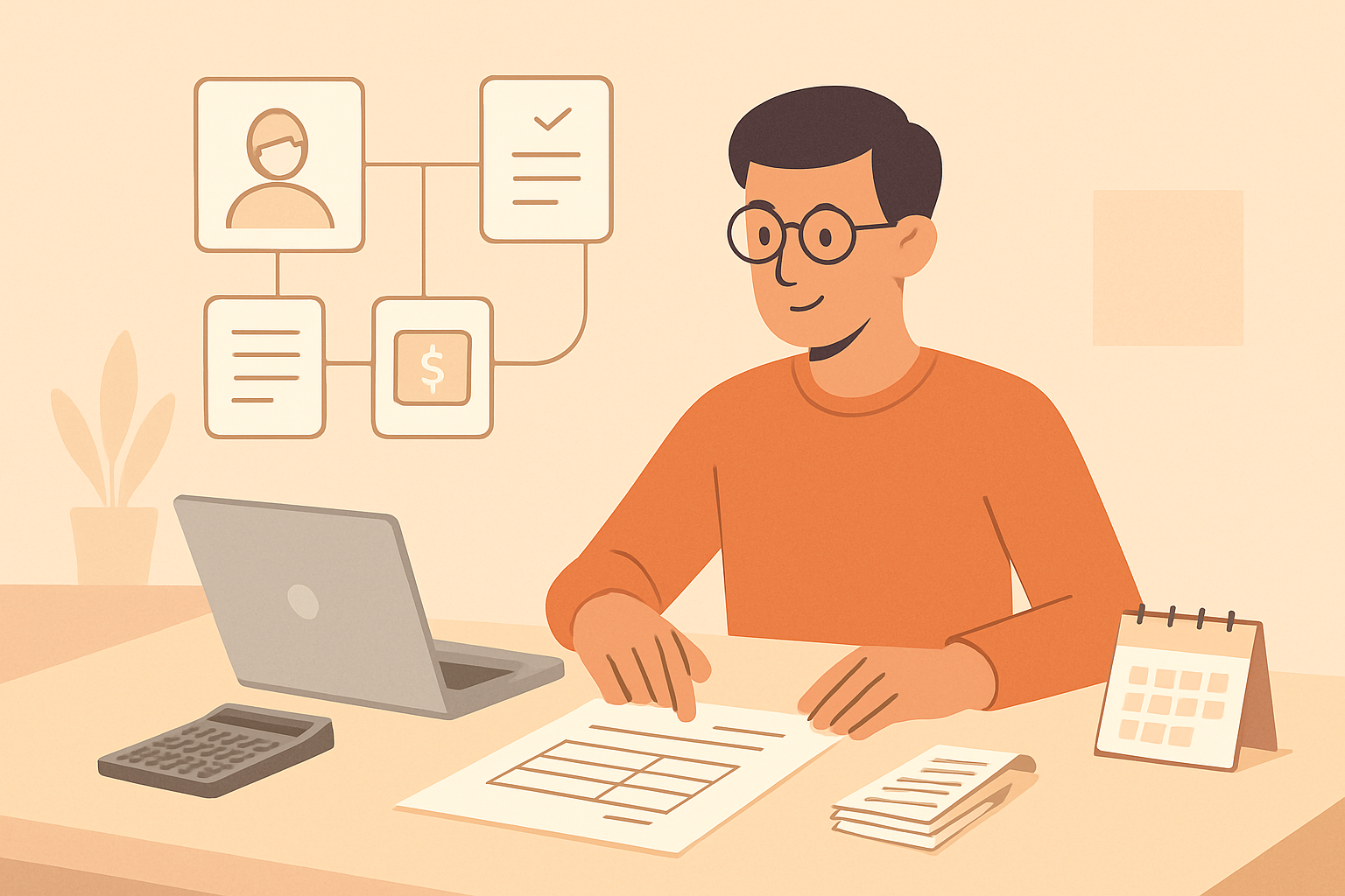 Plantilla de factura de servicios gratis