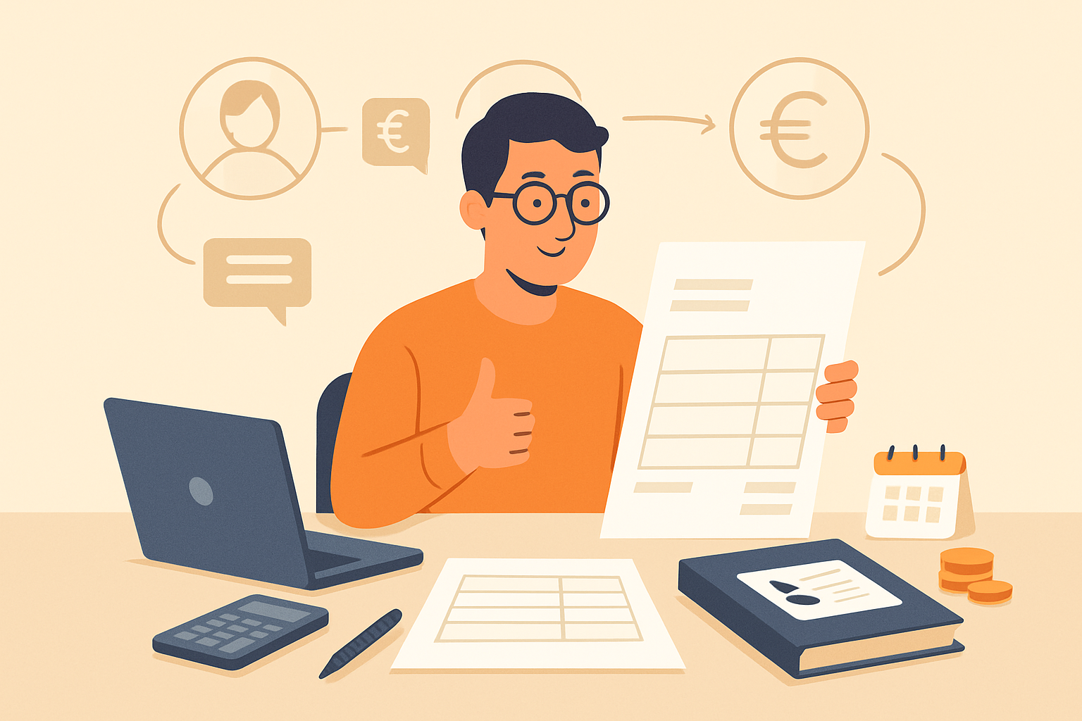 Factura de servicios de consultoría: ejemplo