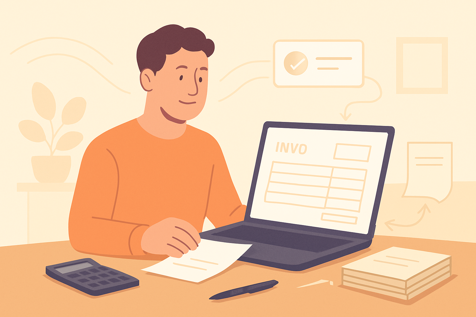 Ejemplo de factura PayPal paso a paso